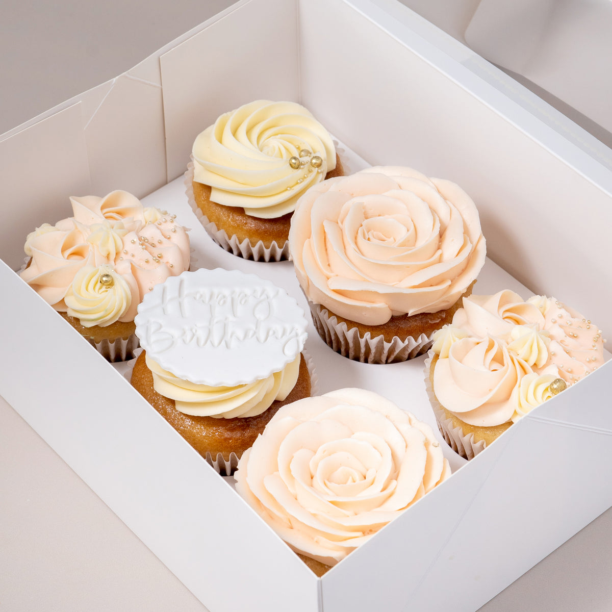 FLORAL STUFFED CUPCAKE PACK – Mann & Co Bakeshop